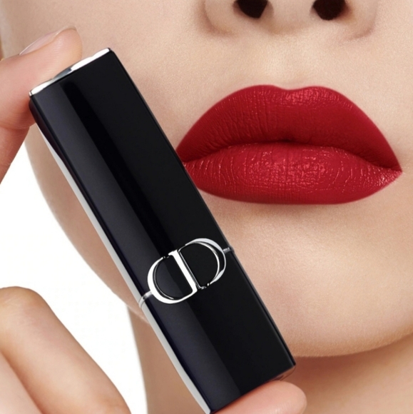 Dior Lipstick: Rouge (Red 999), Velvet Finish, Sealed, New